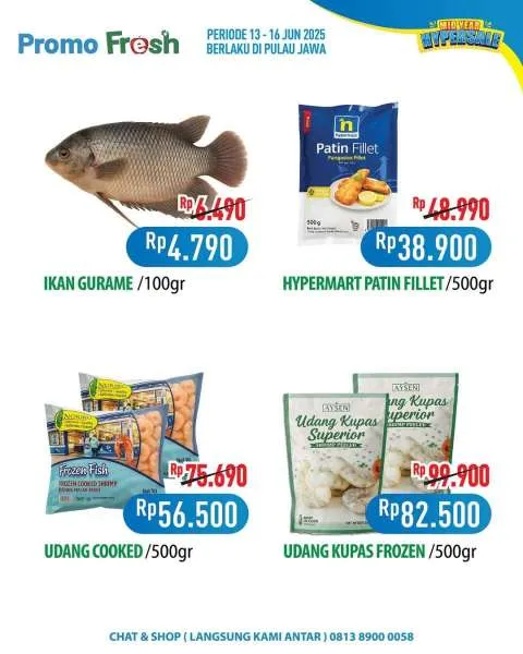 Promo JSM Hypermart Hyper Diskon Weekend Periode 13-16 Juni 2025