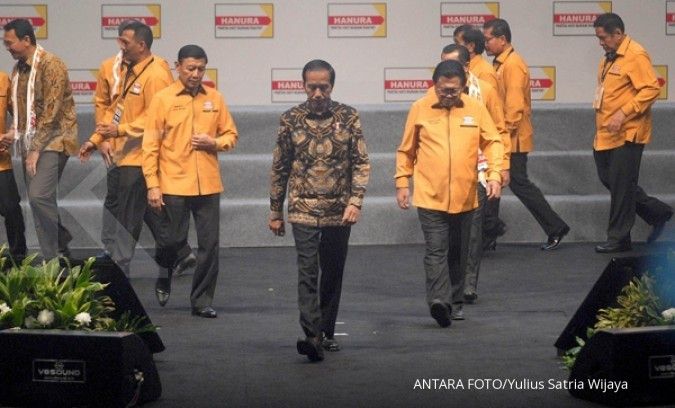 Kode Hanura jagokan Jokowi di Pilpres 2019