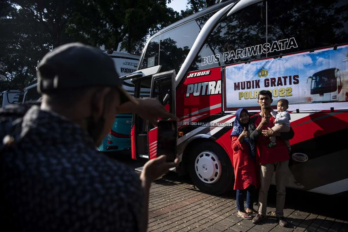 Lebaran 2024, Polri Siapkan 400 Bus Mudik Gratis