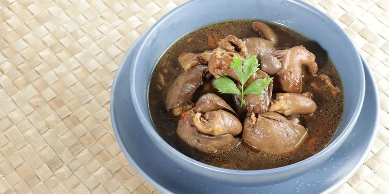 Semur Hati Ayam Pedas
