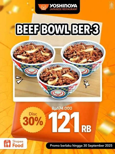 Promo Yoshinoya Beef Bowl Ber-3