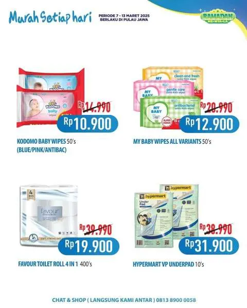 Promo JSM Hypermart Hyper Diskon Weekend Periode 7-10 Maret 2025