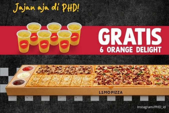 Hari Terakhir Promo, Pizza Hut Tawarkan Limo Pizza Gratis 6 Orange Delight
