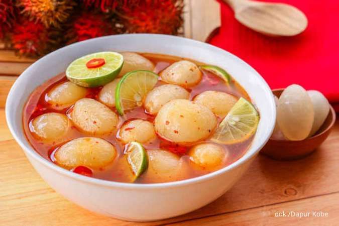 Resep Kesegaran Asinan Rambutan yang Memadukan Rasa Asam, Manis, dan Pedas