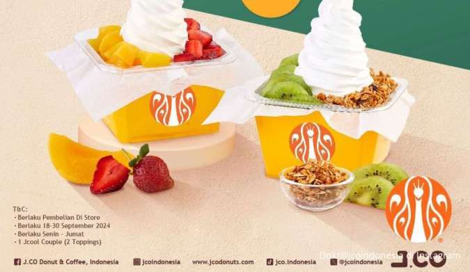 Promo J.CO Hari Ini, Beli 2 Jcool Couple Harga Spesial Berlaku Setiap Senin-Jumat