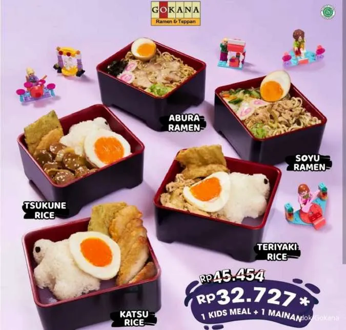 Promo Gokana Beli Kids Meal Gratis 1 Mainan