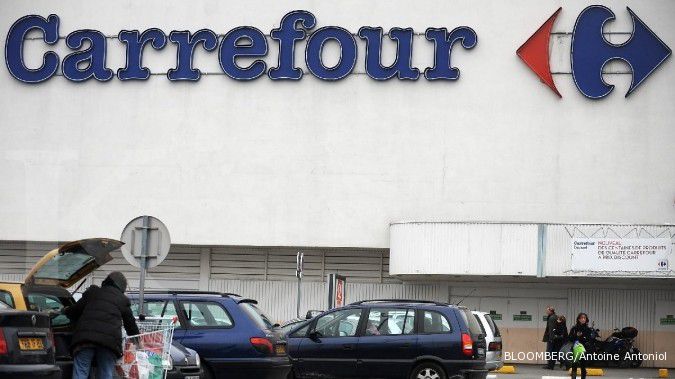 Laba Carrefour di Prancis melonjak 75%