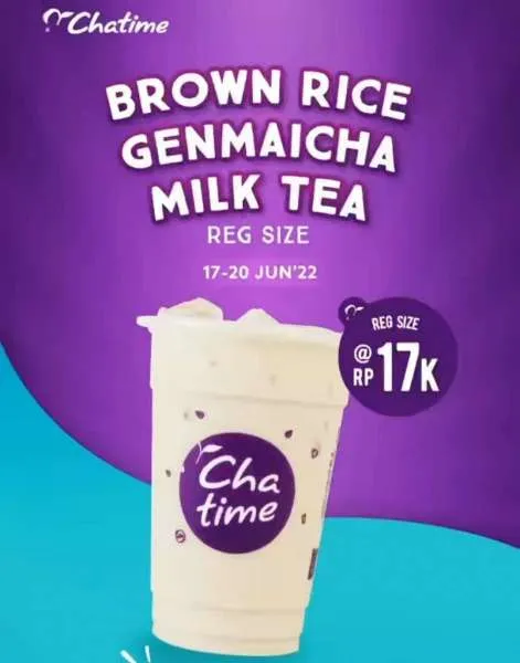 Promo Chatime Rp 17.000