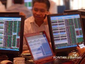 IHSG hanya mampu naik tipis di sesi I
