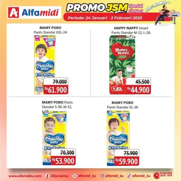 Promo JSM Alfamidi Periode 24 Januari-2 Februari 2025