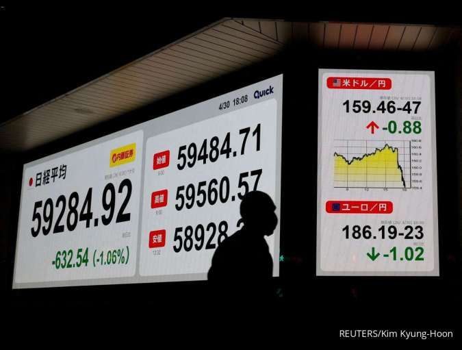 Bursa Asia Goyah di Pagi Ini (13/5), Indeks Taiex Turun Paling Dalam