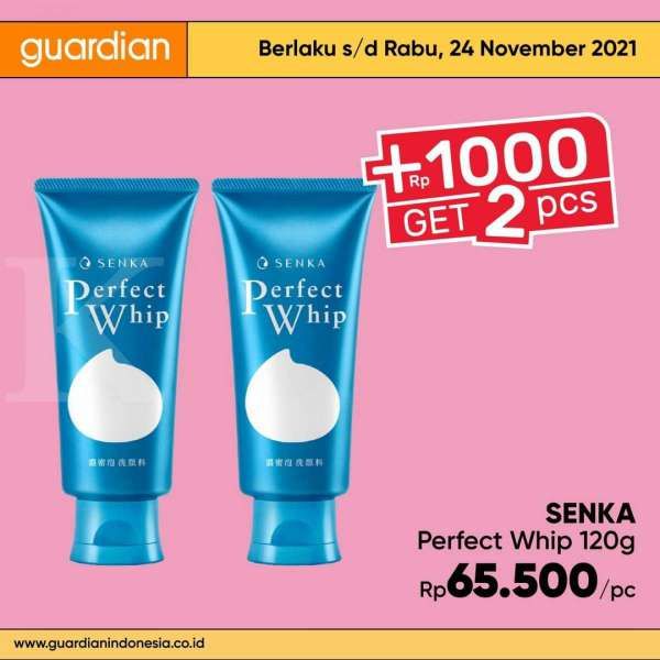Kesempatan Terakhir, Promo Guardian Super Hemat Tambah Rp 1000 dapat 2 Pcs Minggu Ini