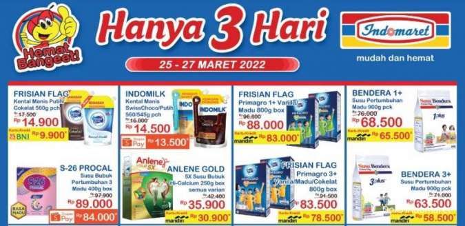 Promo JSM Indomaret Berlaku 25-27 Maret 2022, Cek Selengkapnya di Sini!