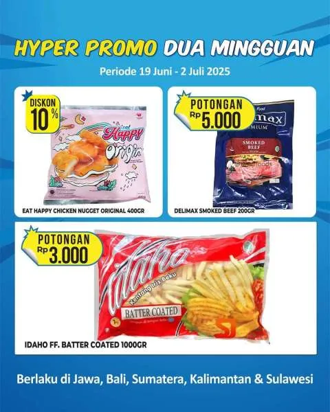 Promo Hypermart Dua Mingguan Periode 19 Juni-2 Juli 2025
