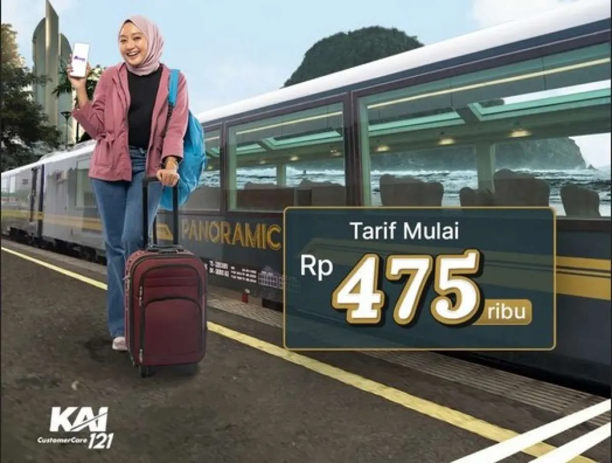  Kereta Panoramic Siap Meluncur 21 Maret 2025, Ini Rute Perjalanan dan Harga Tiket