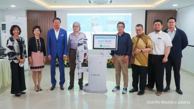 RS Medistra Jakarta Pertama di Indonesia Pakai VELYSRobotic guna Operasi Implan Lutut