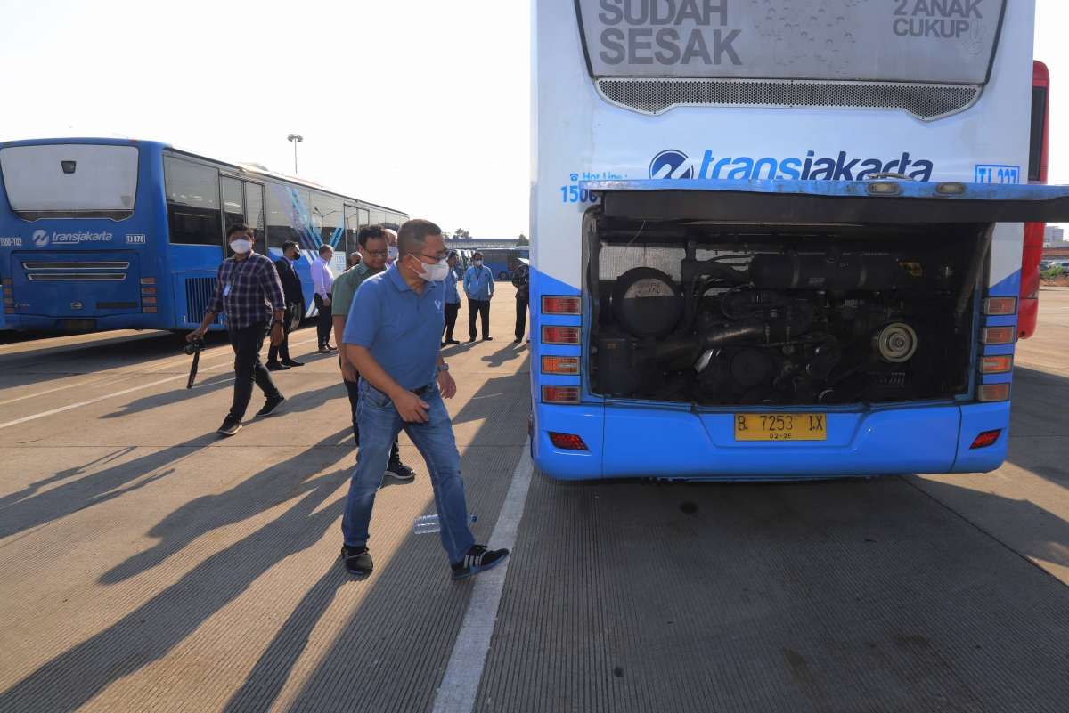 Rencana Konversi Bus Konvensional TransJakarta Menjadi Bus Listrik