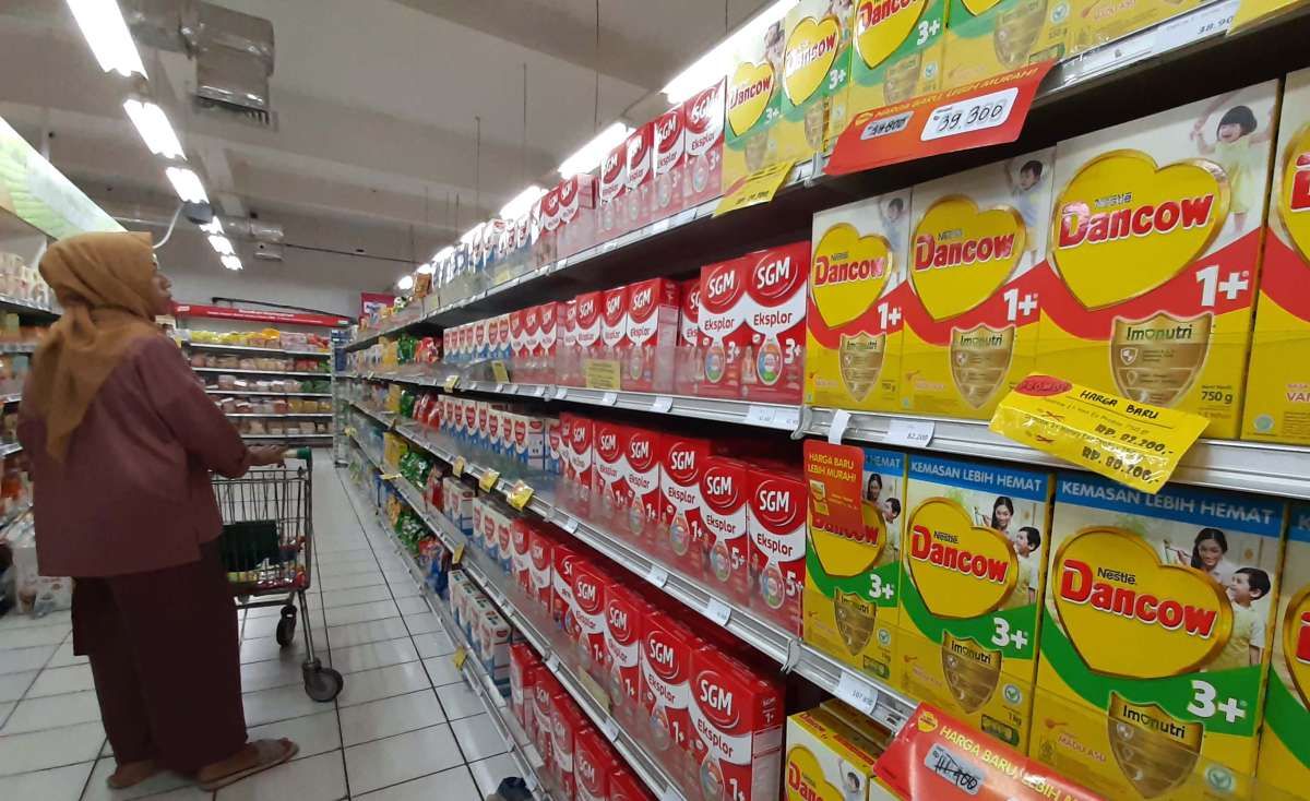Susu Cair dan Krim Mendominasi Produksi Pengolahan Susu