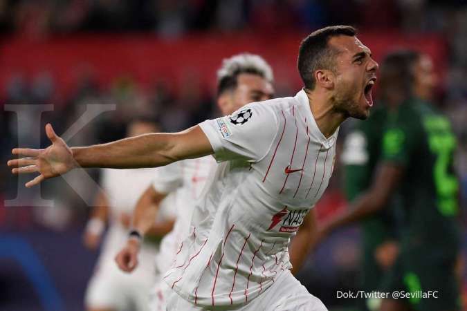 Hasil Liga Champions Sevilla vs Wolfsburg: Los Nervionenses tekuk Serigala 2-0