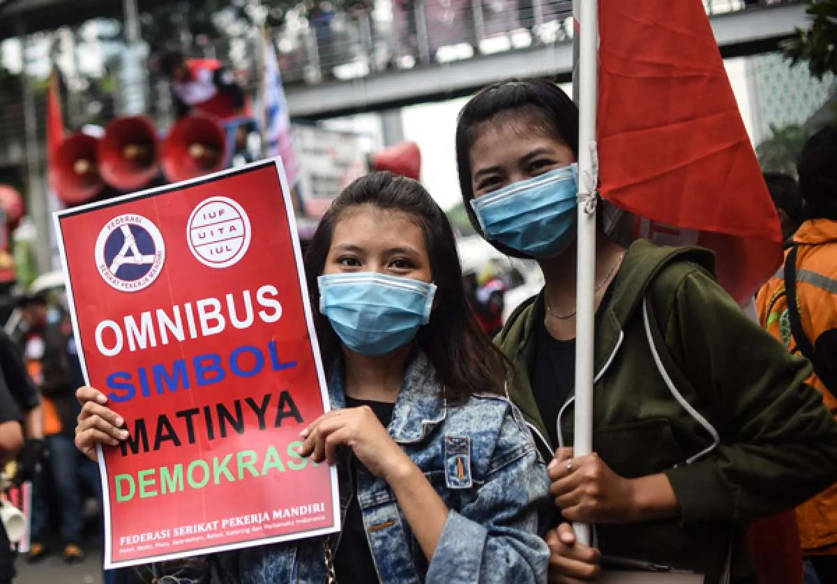 KSPI sebut 10.000 buruh akan lakukan unjuk rasa besok Senin (12/4), ini tuntutannya