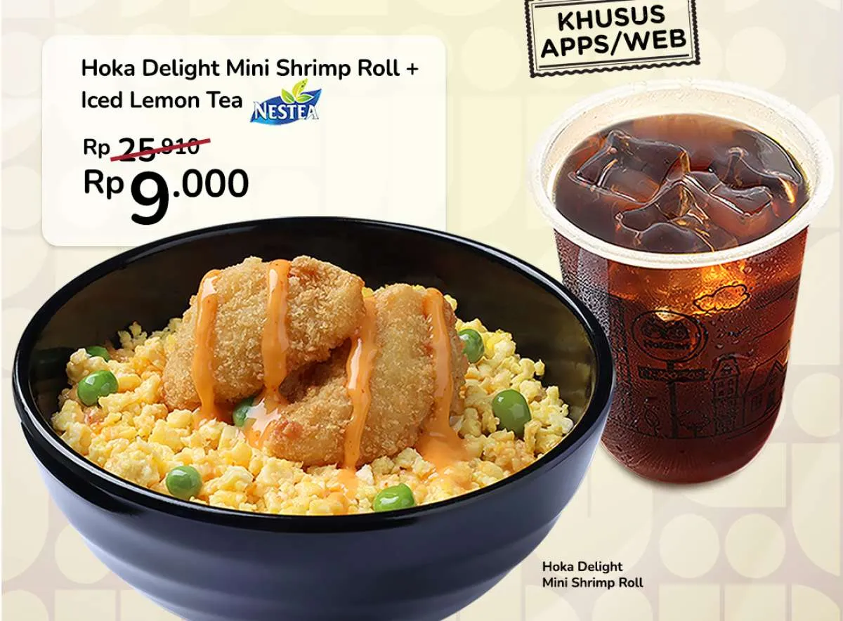 Promo HokBen Hematnya Kebangetan 17-23 Oktober, Paket Hoka Delight Cuma Rp 9.000