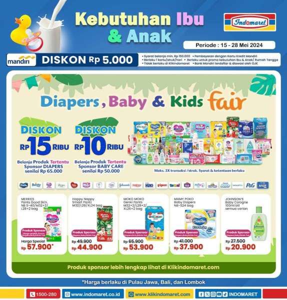 Promo Indomaret Super Hemat Terbaru 15-28 Mei 2024