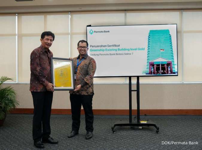 Ramah Lingkungan & Berkelanjutan,Gedung Permata Bank Raih Sertifikasi Green Building