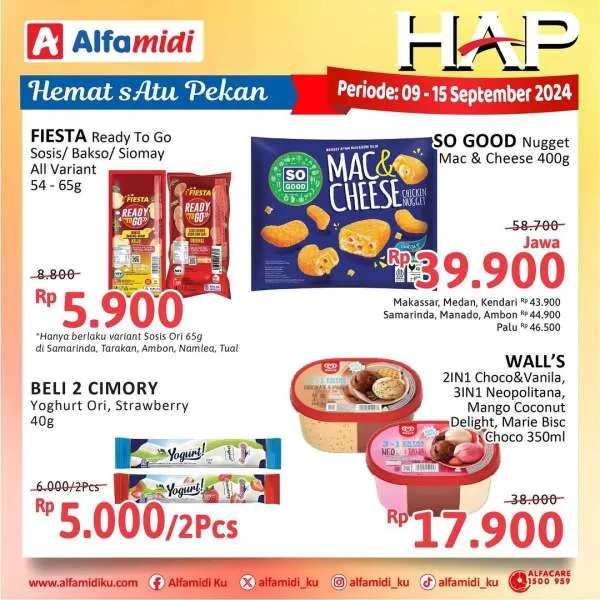 Promo Alfamidi Hemat Satu Pekan Periode 9-15 September 2024