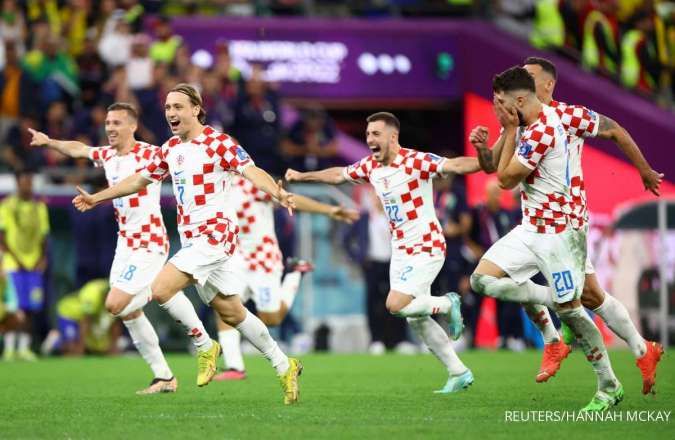 Hasil Pertandingan Kroasia Vs Brasil Adu Penalti Brazil Tersingkir dari Piala Dunia
