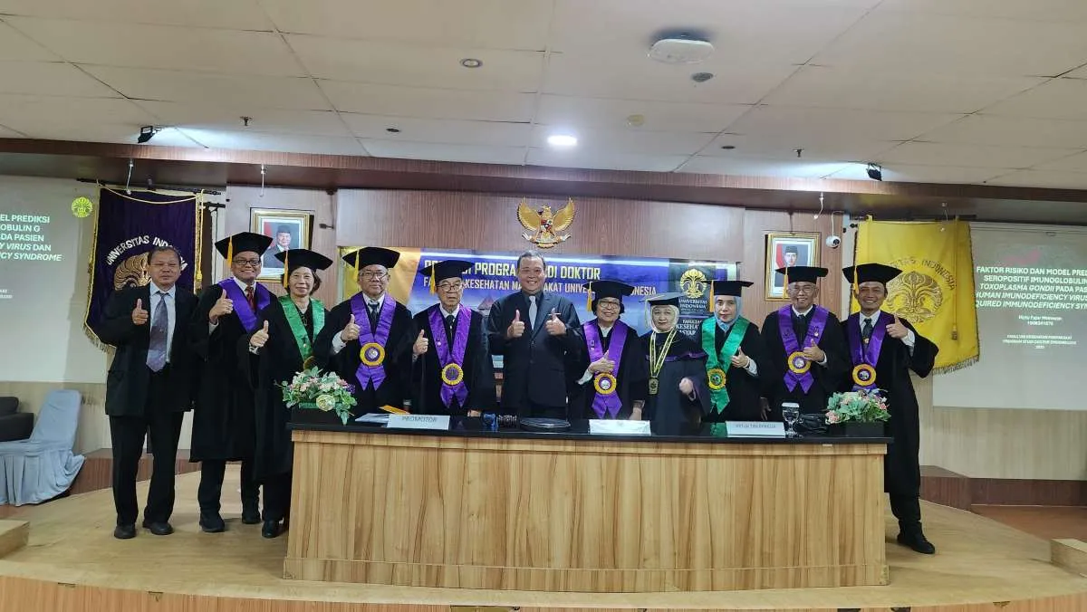 Pimpinan Spora Comm Berhasil Rengkuh Gelar Doktor dari Universitas Indonesia