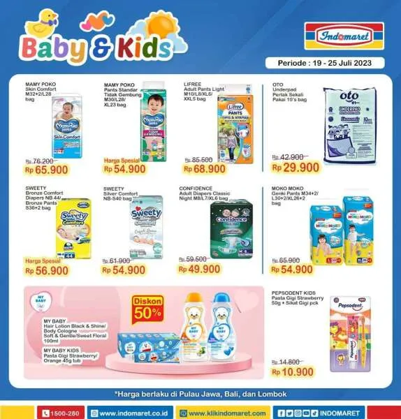 Katalog Harga Promo Indomaret 19-25 Juli 2023, Super Hemat Mingguan Terbaru