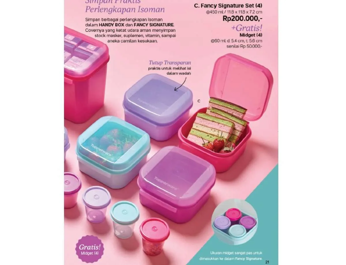 Katalog promo Tupperware September 2021, inilah beragam produk diskon hingga 50%