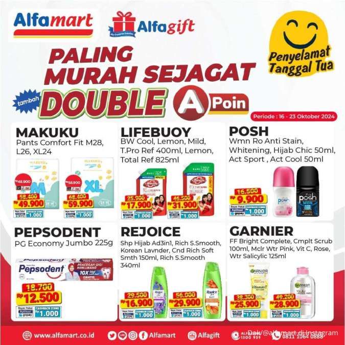 Promo Alfamart 16-23 Oktober 2024