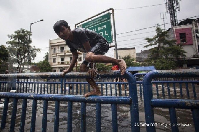 Sejumlah sekolah di Semarang masih teremdam banjir