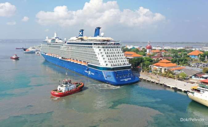 Pelindo Benoa Sukses Sandarkan Cruise Berukuran 317 Meter, Cruise Celebrity Solstice