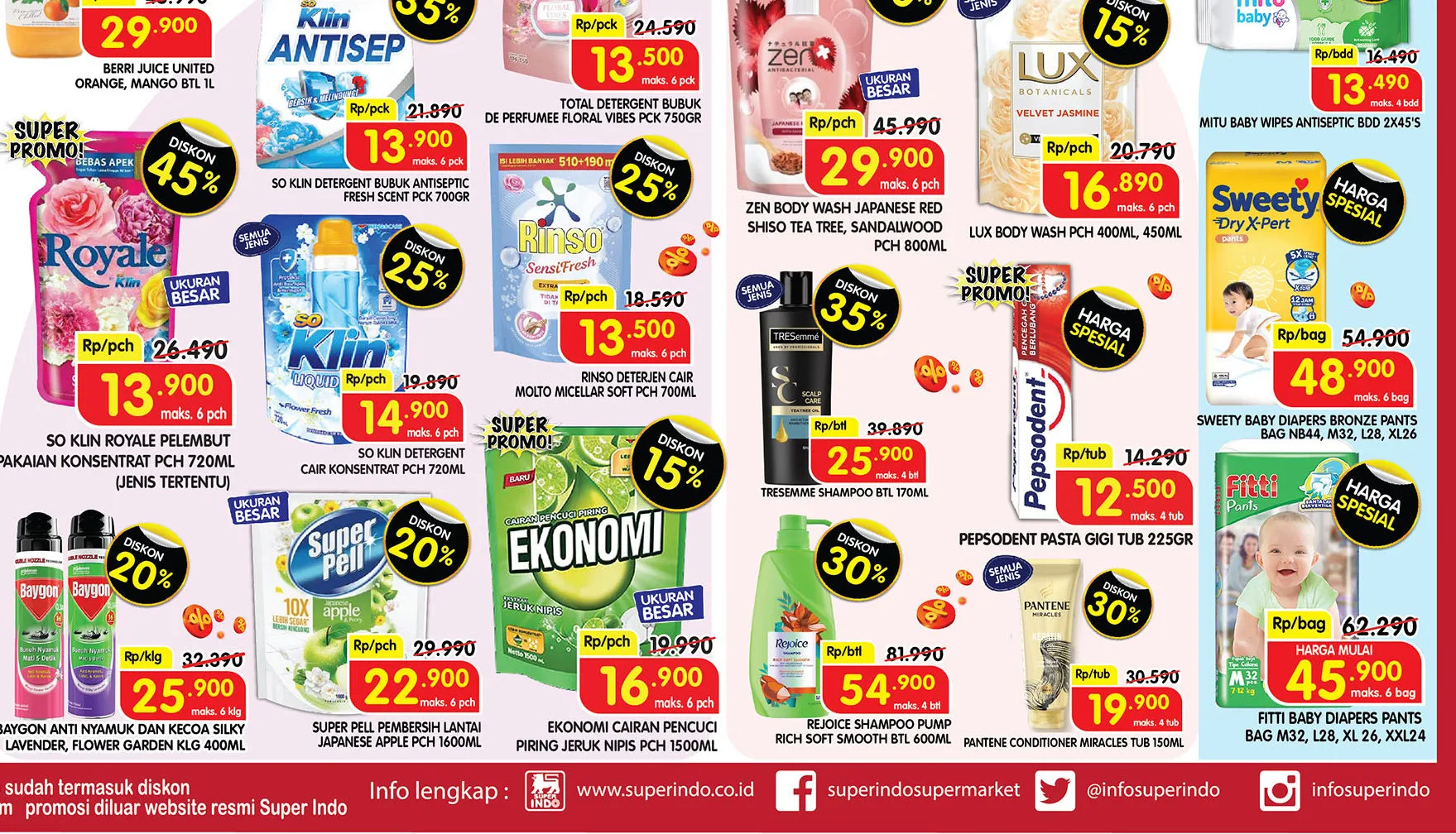 Katalog Promo Superindo Weekday Terbaru 20-23 Mei 2024