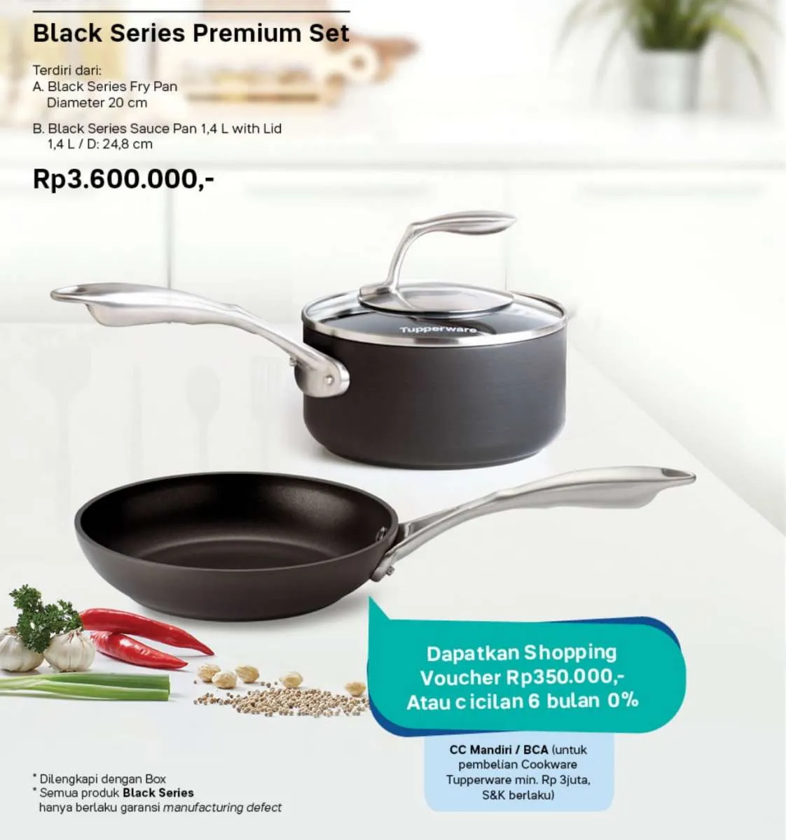 Katalog promo Tupperware September 2020 peralatan dapur, bonus voucher belanja