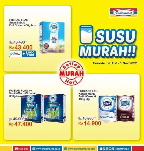 Promo Indomaret Super Hemat 26 Oktober-1 November 2022
