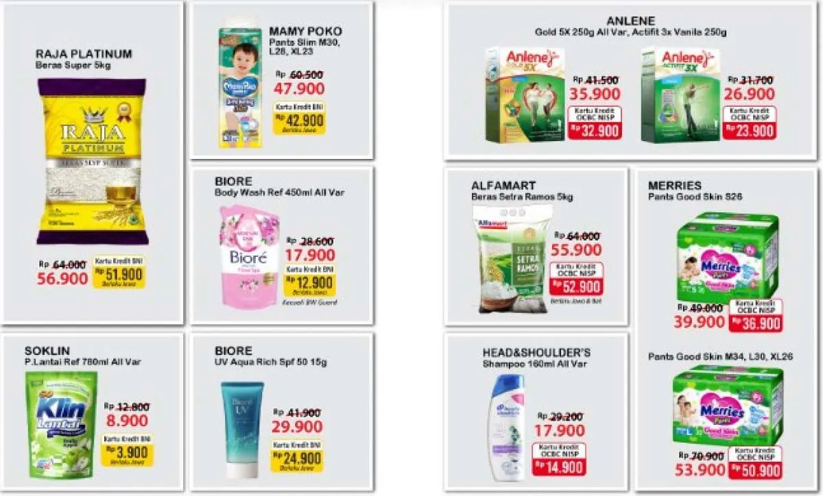 Promo Alfamart 27 Oktober, belanja lebih hemat di promo gantung (gajian untung)
