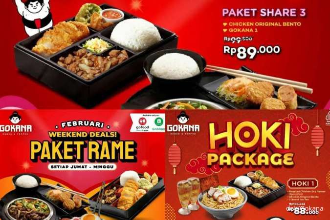 Promo Gokana 1-29 Februari 2024: 3 Paket Berbeda Mulai Rp 70.000 Setiap Hari