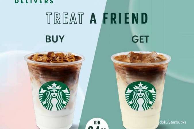 Promo Starbucks 10 Maret 2022, Paket Treat a Friend dan Tumbler Day Hadir Tiap Kamis