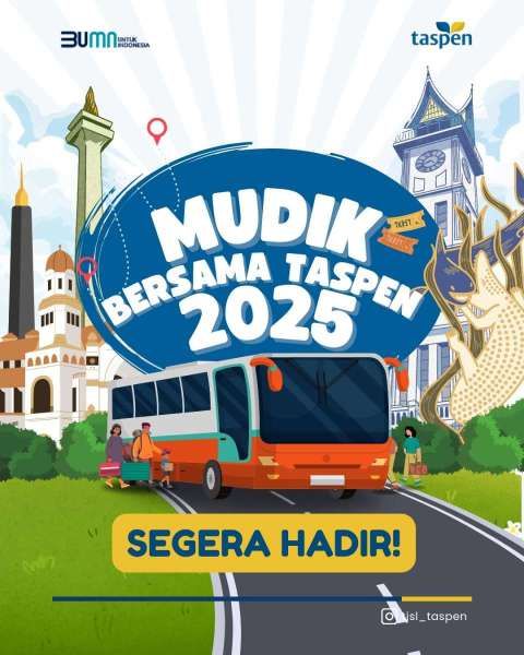 Mudik BUMN Taspen Lebaran 2025