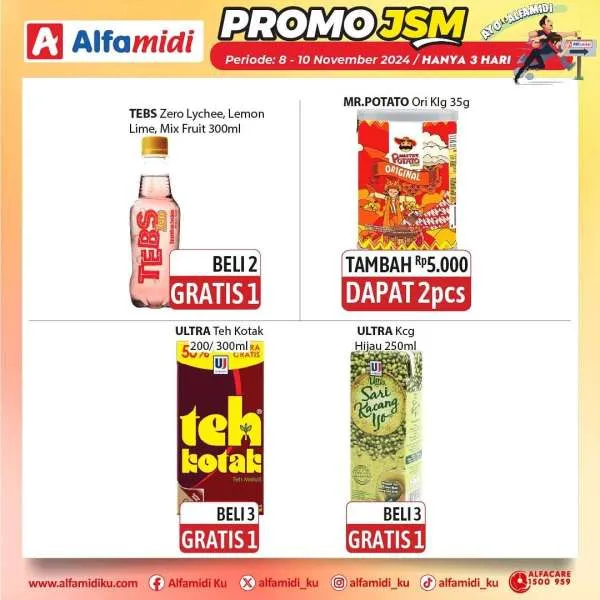 Promo JSM Alfamidi Periode 8-10 November 2024