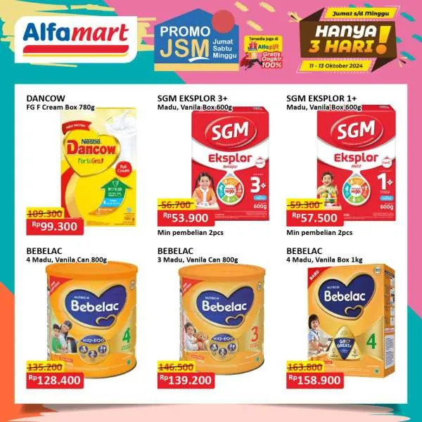 Promo JSM Alfamart Weekend 11-13 Oktober 2024