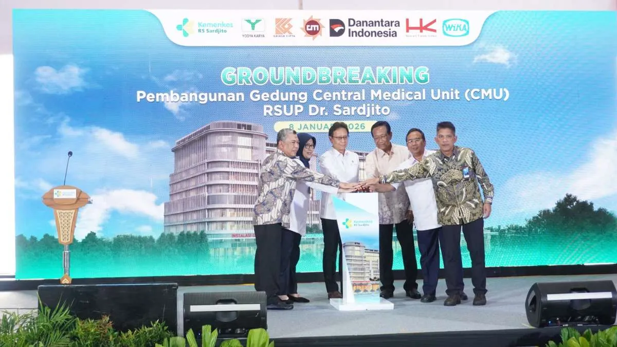 WIKA-Hutama Karya Groundbreaking Proyek Gedung CMU RSUP Dr. Sardjito Yogyakarta