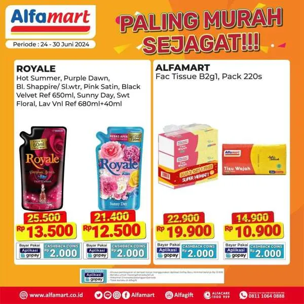 Promo Alfamart Paling Murah Sejagat Periode 24-30 Juni 2024