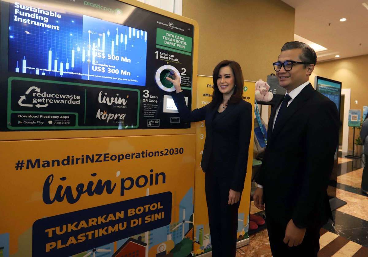 Bank Mandiri Gandeng Plasticpay untuk Penerapan ESG