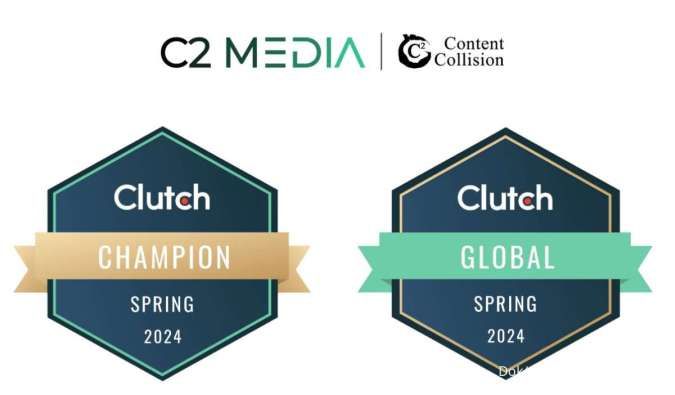  Agensi Public Relations Content Collision Raih Clutch Global & Clutch Champion