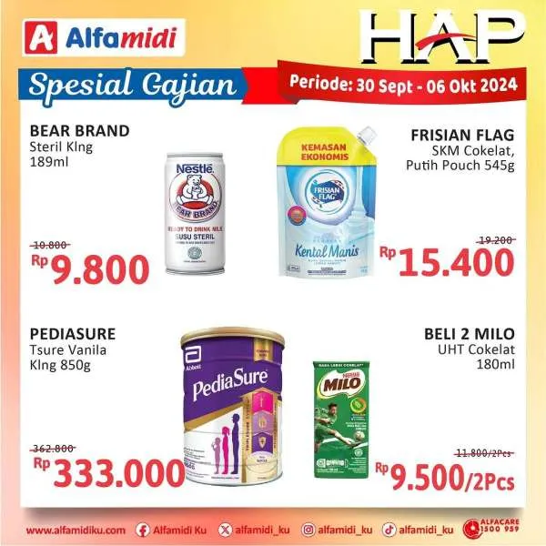 Promo Alfamidi Hemat Satu Pekan Periode 30 September-6 Oktpber 2024