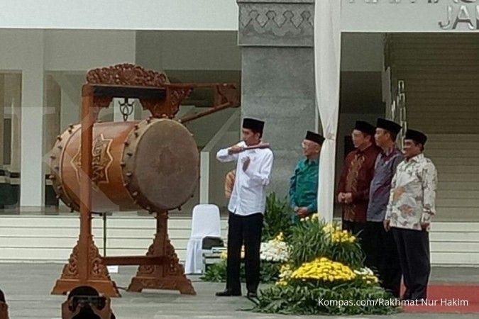 Jokowi resmikan Masjid Raya KH Hasyim Asy'ari